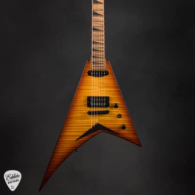 Jackson USA Custom Shop RR HS TOM - Amber Lager Burst image 3
