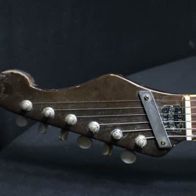 A Vintage Teisco Electric Guitar  in a Soft Case   # 4 G image 4