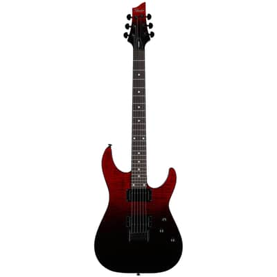 Schecter C1 Standard Electric Guitar, Blood Burst image 3