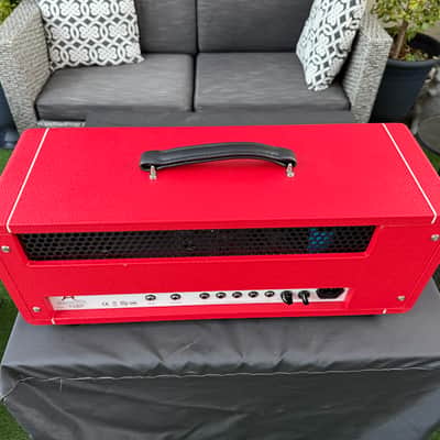 Friedman JEL-50 Jake E. Lee Signature 2-Channel 50-Watt Guitar Amp Head (2024 - Present) - Red image 5