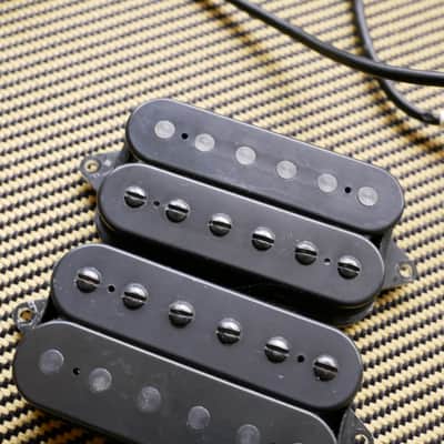 DiMarzio Sonic Ecstasy John Petrucci Signature Pickup Set Black Humbucker Bridge & Neck EBMM JP16 image 3