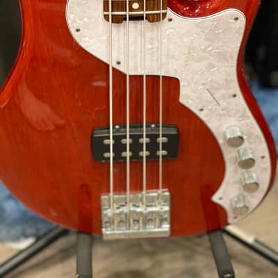 Fender American Deluxe Dimension iv 2014-15 Cayenne burst image 8