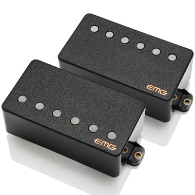 Dual Mode 57/66 Humbucker 2-piece Pickup Set - F-spaced - Black image 1