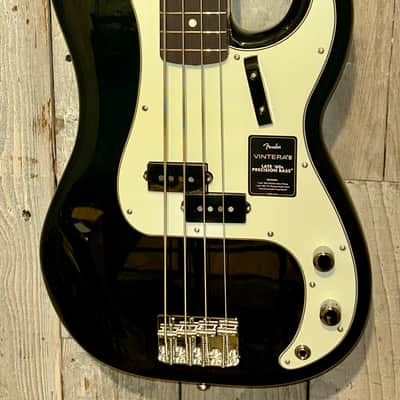 NEW Fender Vintera III Late '60s Precision Bass - Black, In Stock and Ships Fast! Pro Set Up Included! image 4
