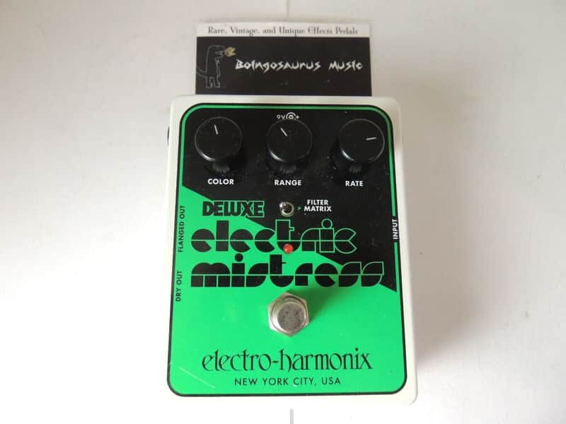 Electro Harmonix Deluxe Electric Mistress Flanger Effects Pedal Free USA Ship image 1