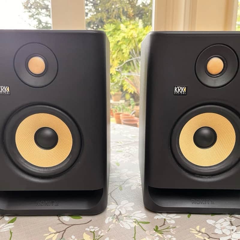 2019 – 2021 KRK RP-5 Rokit G4 2-Way 5″ Active Studio Monitors …