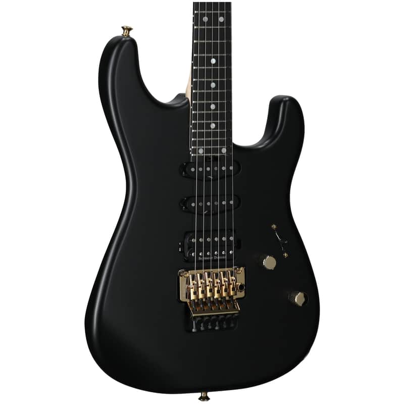 Charvel MJ San Dimas Style 1 HSS Electric Guitar, Satin Black, Open Box (Very Good) image 1