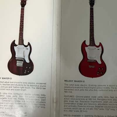 1970 Gibson original catalog SG Les Paul ES 335 1970 - 1971 - Original image 4