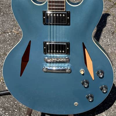 2014 Gibson Limited Edition Dave Grohl Signature DG-335 W/OHSC Pelham Blue ES-335 Foo Fighters image 3