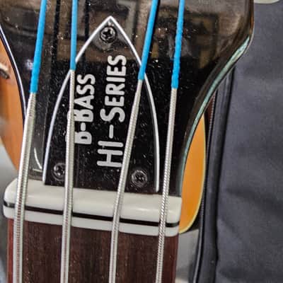 Hofner Hi Series B Bass Guitar w/ Soft Case image 4