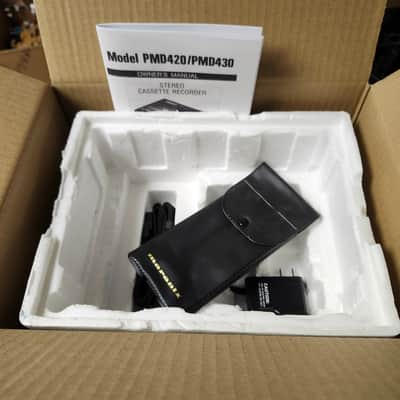 Near Mint Marantz PMD430 CP430 Rebuilt 3-Head Portable Cassette W/Accessories image 2