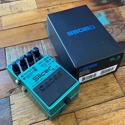 Boss SL-2 Slicer — Teal, As New, Original Box image 2