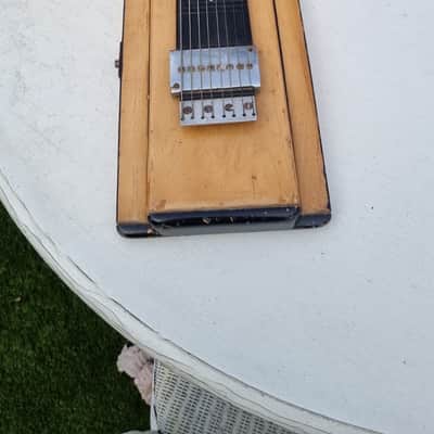Burns Ormston Burns Prototype 8-String Lap Steel Guitar Jim Burns Personal Lap Steel 1959 image 6
