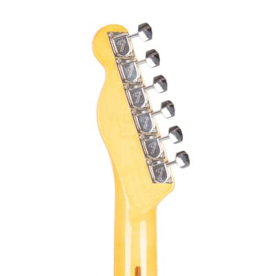 2022 Fender American Vintage II 77 Telecaster Custom Electric Guitar, Maple FB, Black, VS22XXXX image 9