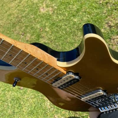 1998 - 1999 Peavey EVH USA Wolfgang Standard Patent Pending Goldtop Floyd Rose image 5