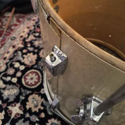 Vintage 1970s Ludwig No. 999 Deluxe Classic Outfit 9x13 / 16x16 / 14x24" Drum Set (3-Ply) in Silver Sparkle image 13