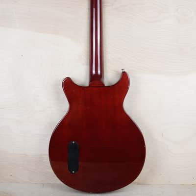Orville Les Paul Junior Double Cut-Away LPJD-70 1990 Cherry Japan Licensed Gibson Jr DC w/ Gig Bag image 3