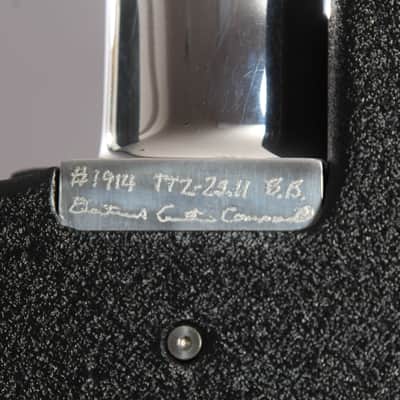 2019 EGC Electrical Guitar Company TT2 All Aluminum Matt Black ~Big Box Travis Bean Humbuckers~ image 12