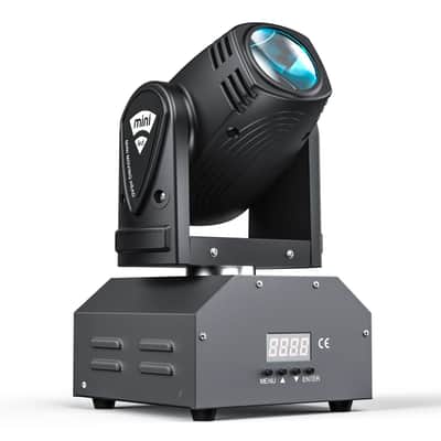 100W LED Moving Head Light | RGBW Gobo Beam DMX Stage Lighting for DJ, Disco, and Club image 2