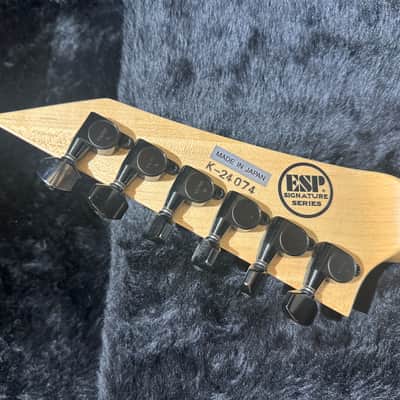 ESP KH-2 Kirk Hammett Signature 1995 - 2019 - Black image 8