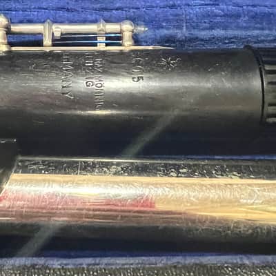 Moritz Max Monnig Leipzig Germany Flute 1930-40 - Grenadilla wood/Silver image 6