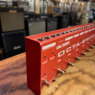 Carl Martin Octa-Switch II 2010s - Red image 2