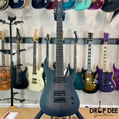 Schecter Keith Merrow KM-7 MK-III Legacy 7-String Electric Guitar-Transparent Black Burst image 2