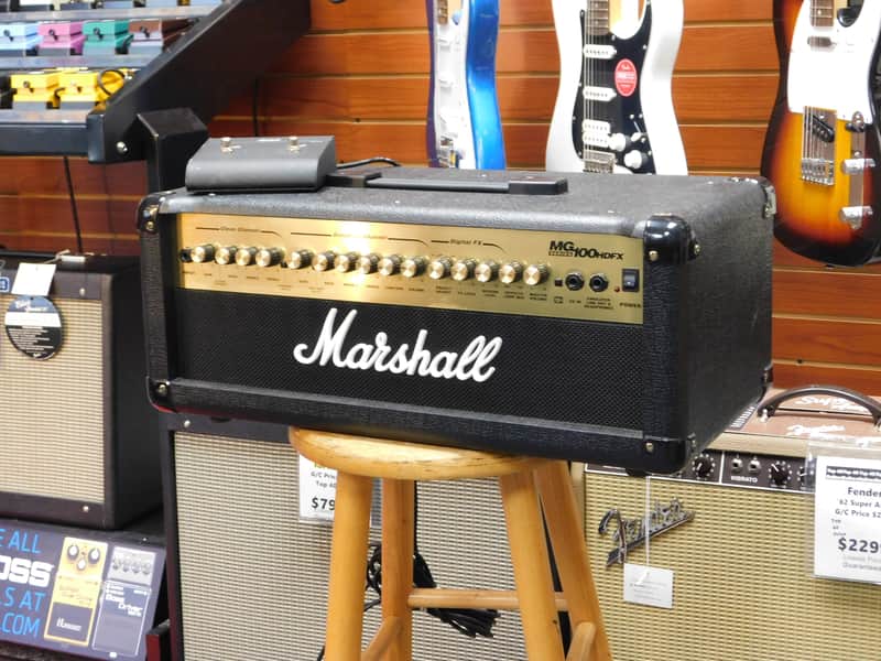 Marshall MG100 HDFX 100 Watt Guitar Head image 1