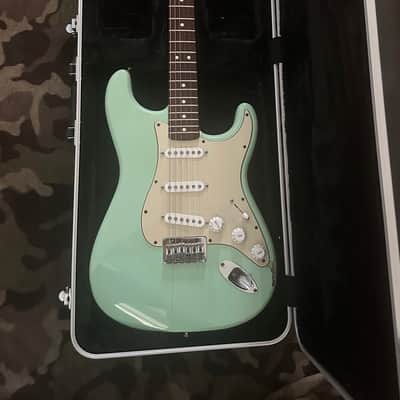 Fender Tom Delonge Strat (Modded with Texas Specials 2010’s - Surf Green image 12