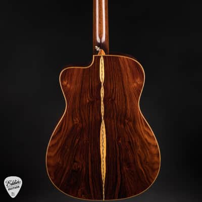 Bourgeois JOMC-T Fingerstyle Custom - Redwood & Cocobolo (2017) image 4