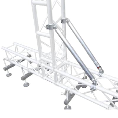 ProX XT-DCS32 32" Single Truss Tube w/Clamp & Hinge on Each End | 2" | 2mm Wall image 3