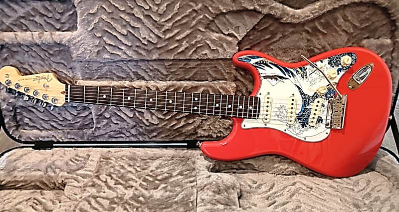 Fender Mod Shop Stratocaster - Fiesta Red