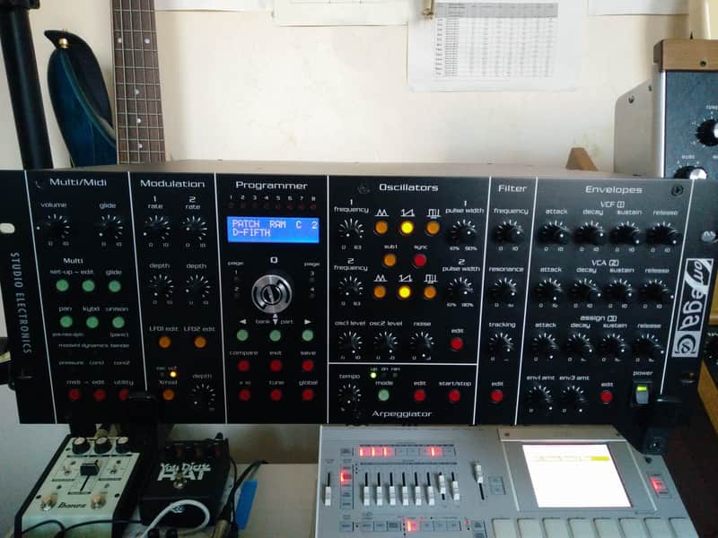 Studio Electronics Omega 8 W/8xCS80 +Arp Filter/s  2008 Black image 1