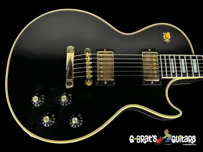 2024 Gibson Les Paul Custom '68 Historic Reissue Custom Shop Murphy Lab Ultra Light Aged ~ Ebony image 1