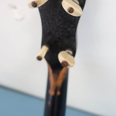 Vintage Antique 1930s Ukulele Uke Banjolele Banjo Mandolin Frying Pan Shaped Shaped Relic Slingerland Missing Bridge Project image 7