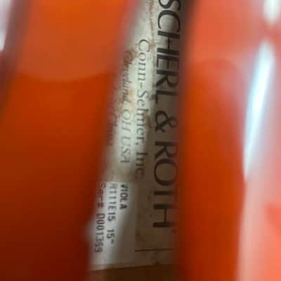 Scherl and Roth R111E15 15" Viola w/ Case & Bow image 6