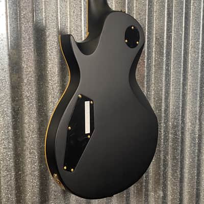 ESP LTD EC-1000 Vintage Black Seymour Duncan Guitar & Case #0674 Used image 10