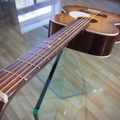Airline Acoustic Guitar Concert Sized by Kay of Chicago for Montgomery Wards Circa-1960s Sunburst image 23