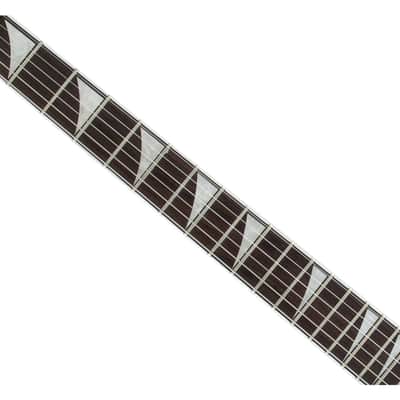 Jackson X Series Rhoads RRX24 Laurel FB Black with Yellow Bevels image 3
