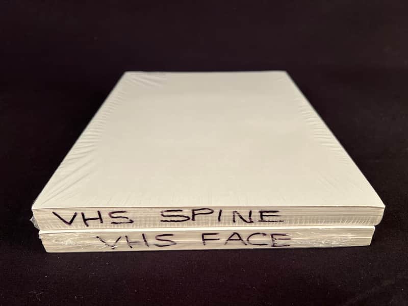 ADAT / VHS Printable White Face and Spine Labels image 1