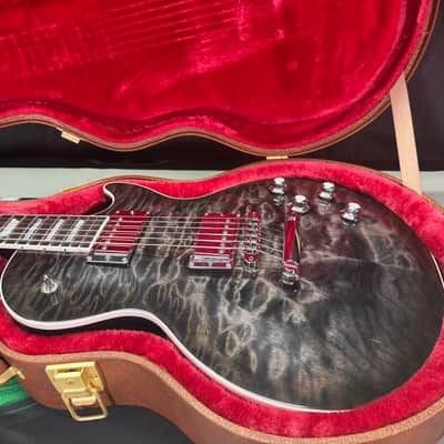 2017 Gibson Les Paul Premium Quilt Limited Edition - Ebony Burst - 108/150 image 5