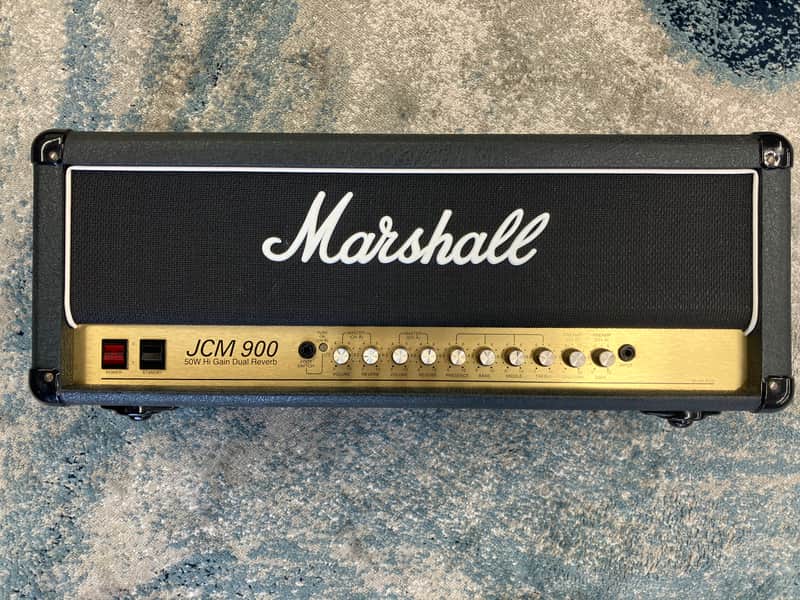Marshall JCM 900 1993 with 1936 2x12 foot switch included image 1