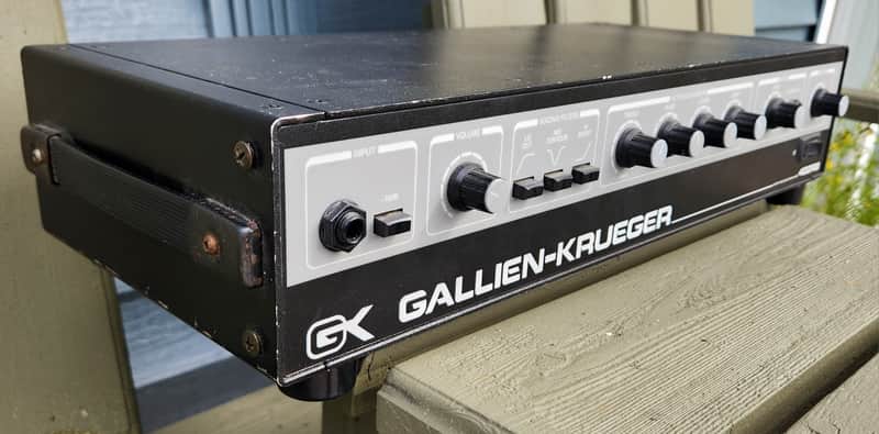STUDIO SALE! Gallien-Krueger 400RB Series II 200 Watt Bass Head 1989-92 USA image 1