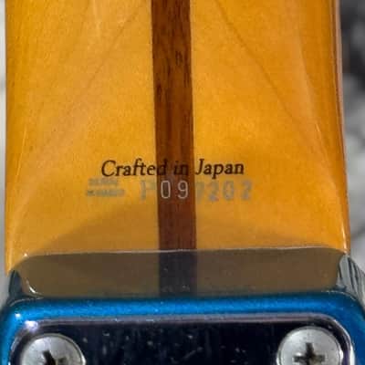 Gorgeous 1993 Fender  Stratocaster - Blue Flower Ltd Edition Made in Japan & Hard Case image 8