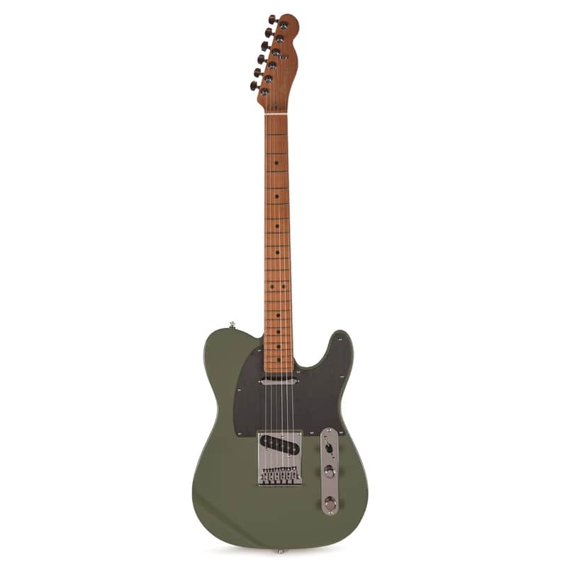 Fender Limited Edition American Ultra II Telecaster, Roasted Maple Fingerboard, Antique Olive image 1