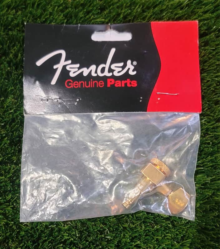 NEW 6 In-Line Mini LOCKING Guitar Tuners 18:1 for Fender Strat & Tele - GOLD image 1