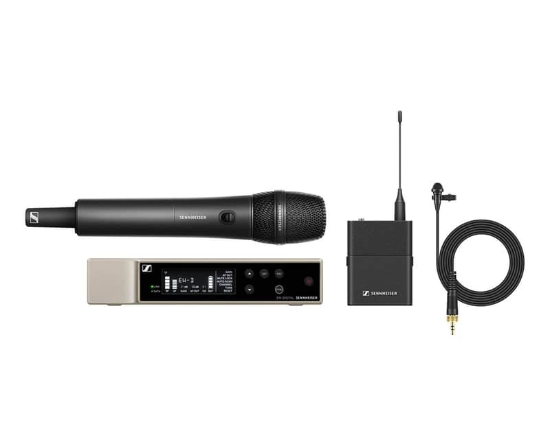 Sennheiser EW-D ME2/835-S SET (Q1-6) Digital Wireless Lavalier/Vocal Combo Set image 1