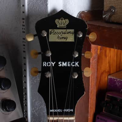 CLEAN Recording King A104 Roy Smeck 1930s - Sunburst image 3