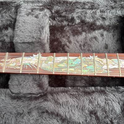 05' PRS McCarty blue flame maple top guitar (USA), dragon inlay, immaculate condition, for sale image 11