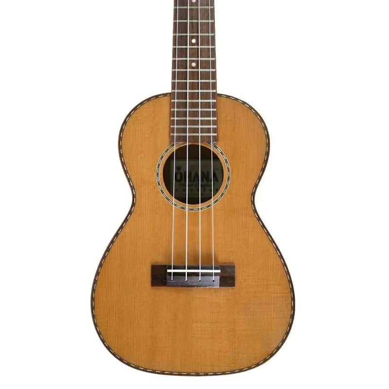 Ohana CK-50WG Solid Cedar& Willow Concert Ukulele image 1